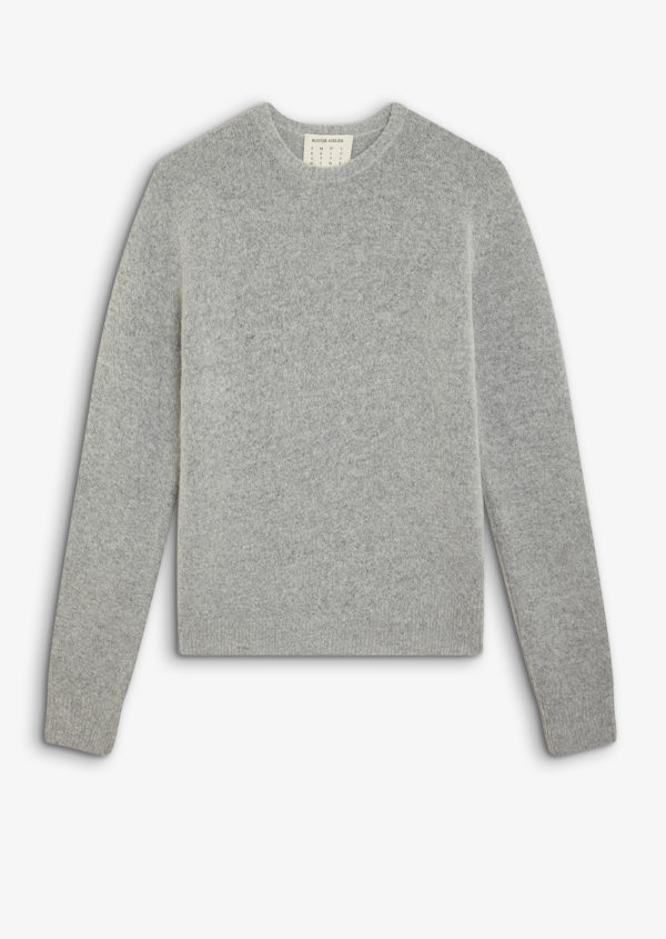 grey mohair sweater